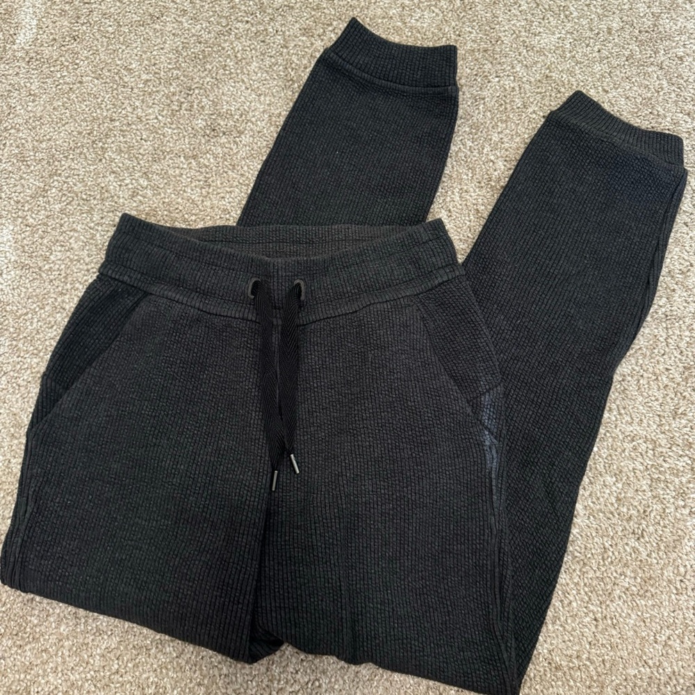 lululemon waffle joggers